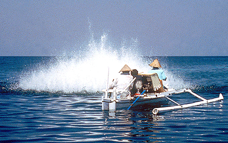 Blast fishing