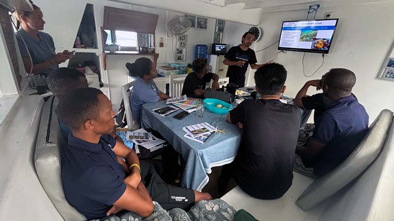 Coral Restoration Training in Indonesia